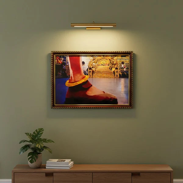 Angad’s Divine Foot Blessing Portrait