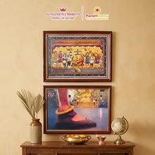 Angad’s Foot Portrait and Lord Rama’s Raj Abhishek Portrait