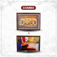 Angad’s Foot Portrait and Lord Rama’s Raj Abhishek Portrait
